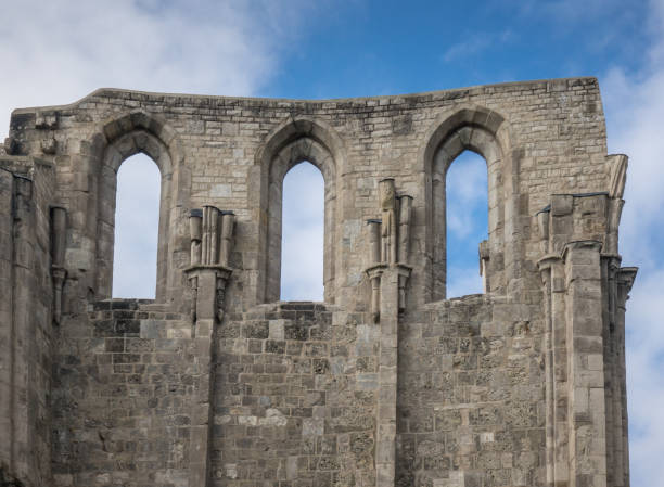 The old ruins of a building , Germany