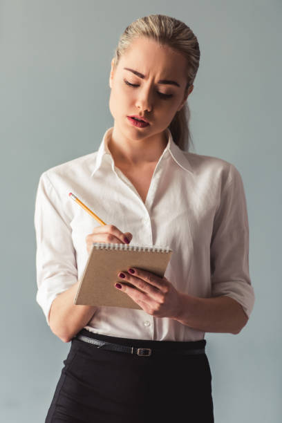 istock Attractive young business lady 675962520