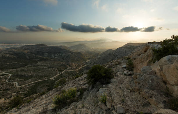 istock Sunset in the mountains of Elche 675975396