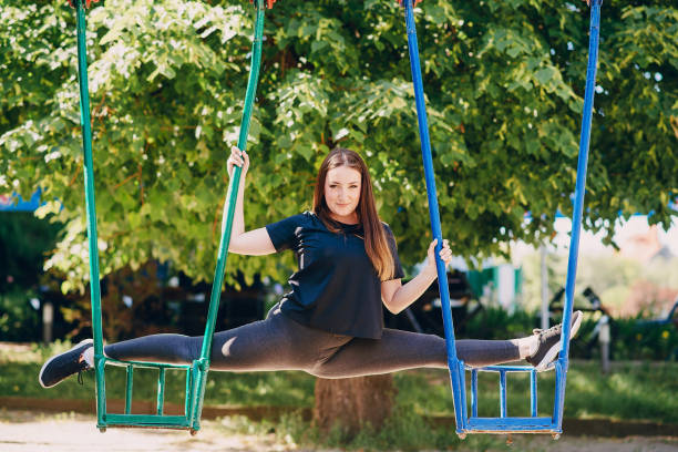 istock Fitness girl on a walk 675983268