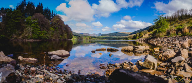 istock Brecon Beacons reservoir panorama. 675986670