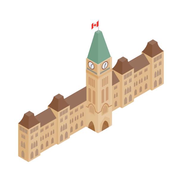 270+ Canadian Parliament Building Stock Illustrations, Royalty-Free