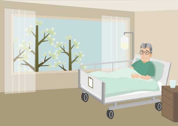 897 Cartoon Of Man Hospital Bed Illustrations & Clip Art - iStock