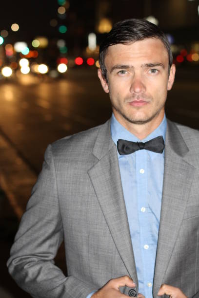 istock Dapper gentleman outside in the city 676093440