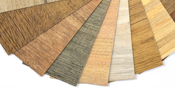 istock Samples of vinyl and laminate wooden pattern 676161792