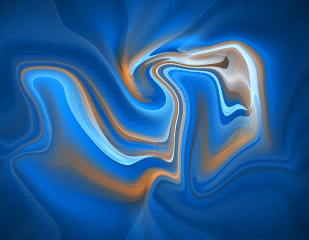 istock Colorful psychedelic liquefied background 676175000