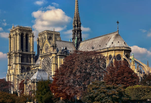 istock Notre-Dame cathedral in Paris 676255880