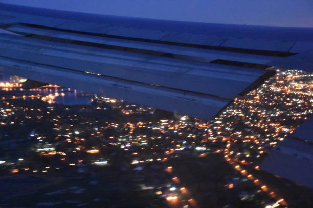 istock aerial view of New York at night 676260362