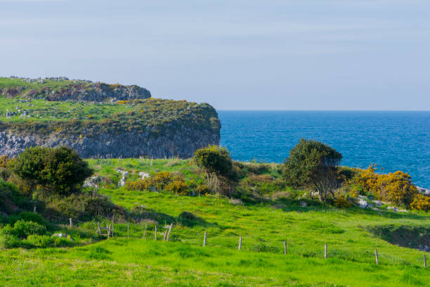 istock Walking along the Buelna coast in Asturias 676301700