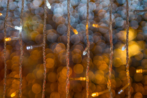 istock Bokeh art background abstract at night 676327354