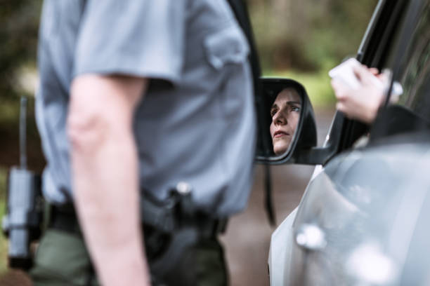 istock Police Officer Making Traffic Stop 676327382