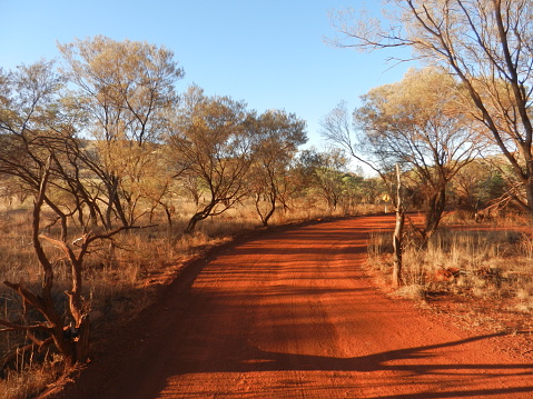 off-road in Karijini National Park, the Pilbara, Western Australia