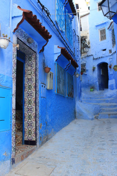 istock The Streets of the Blue Town 676342802