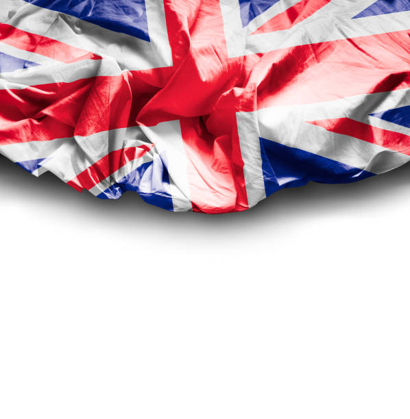 istock Waving Flag of UK 676352262