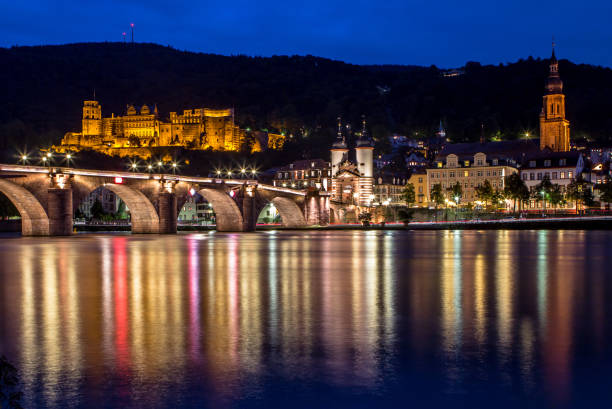 istock View to castle, Heidelberg, Germany 676433044