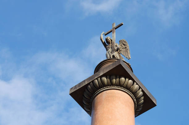 istock Alexander column is made of granite. 676446210