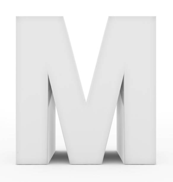 3d Letter M Stock Photos, Pictures & Royalty-Free Images - iStock