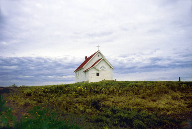 istock Church on the Prairie 676499650