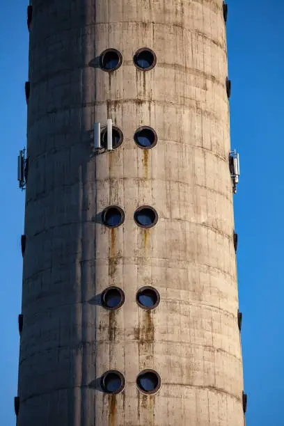 Tallinn TV tower, view in detail