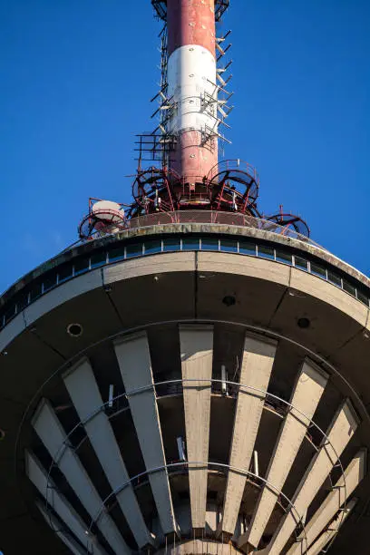 Tallinn TV tower, view in detail