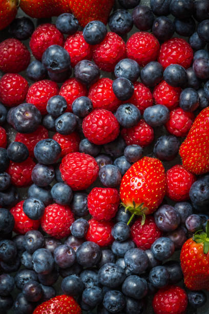 istock Fresh Berries such as Blueberries, Raspberries and Strawberries 676508784