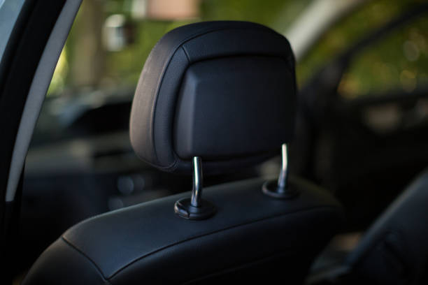 istock Close up of vehicle seat 676543464