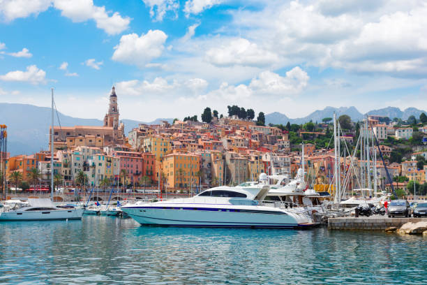 istock Menton embankment, France 676646752