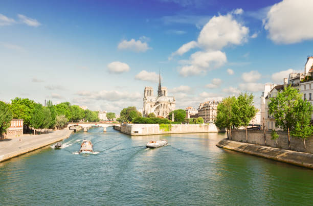 istock Notre Dame cathedral, Paris France 676648014