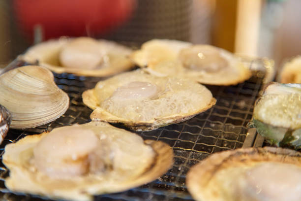 istock Seafood Barbecue Japanese Style 676656370