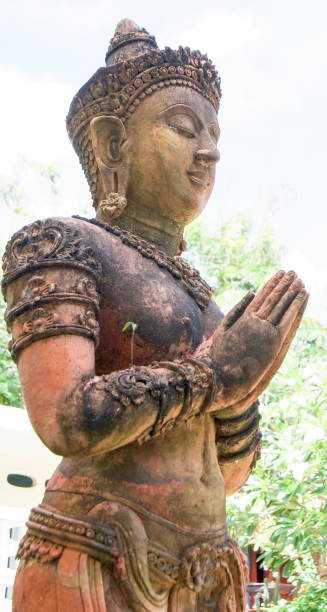 istock Wat Chalong, Female Spirit Statue, Phuket Thailand 676693800