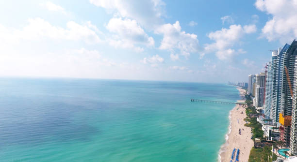 istock Sunny Isles Beach Miami. aerial landscape panoramic vew 676792320