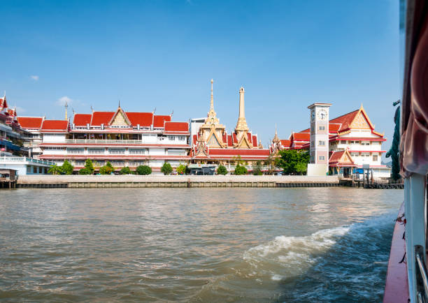 istock Temples Next To The Chao Phraya River In Bangkok, Thailand 676872828