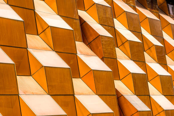 detail shot of modern architecture facade,business concepts,in city of China.