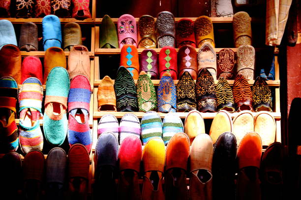 istock Colorful leather shoes 677011816