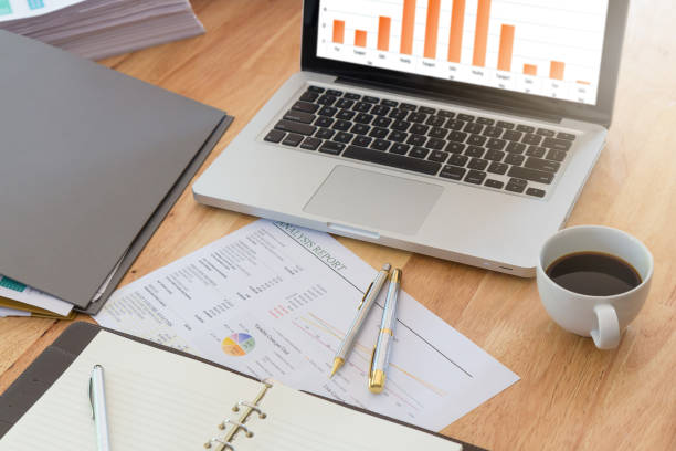 istock Business concept of office working, business background 677024376