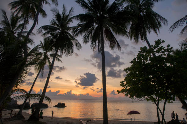 istock Sunset on Ko Tao Island 677048166