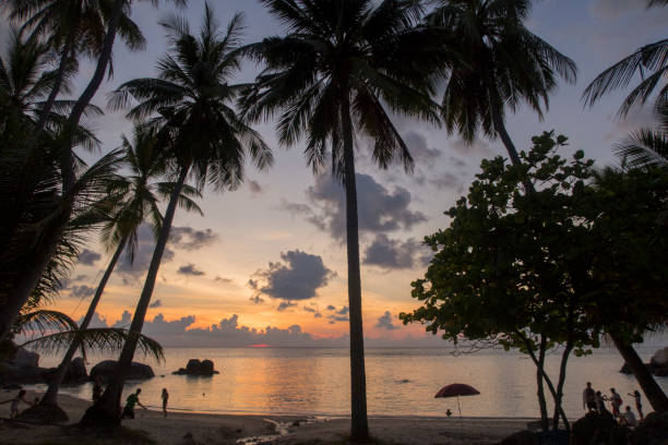 istock Sunset on Ko Tao Island 677048190