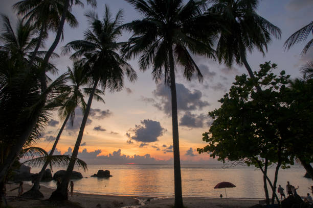istock Sunset on Ko Tao Island 677048196