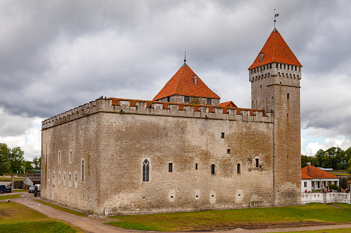 Bishop Castle in Kuressaare on Saaremaa Island, Estonia, Europe