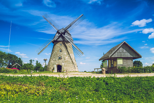 Latvia, 2015, Nature and mill.
