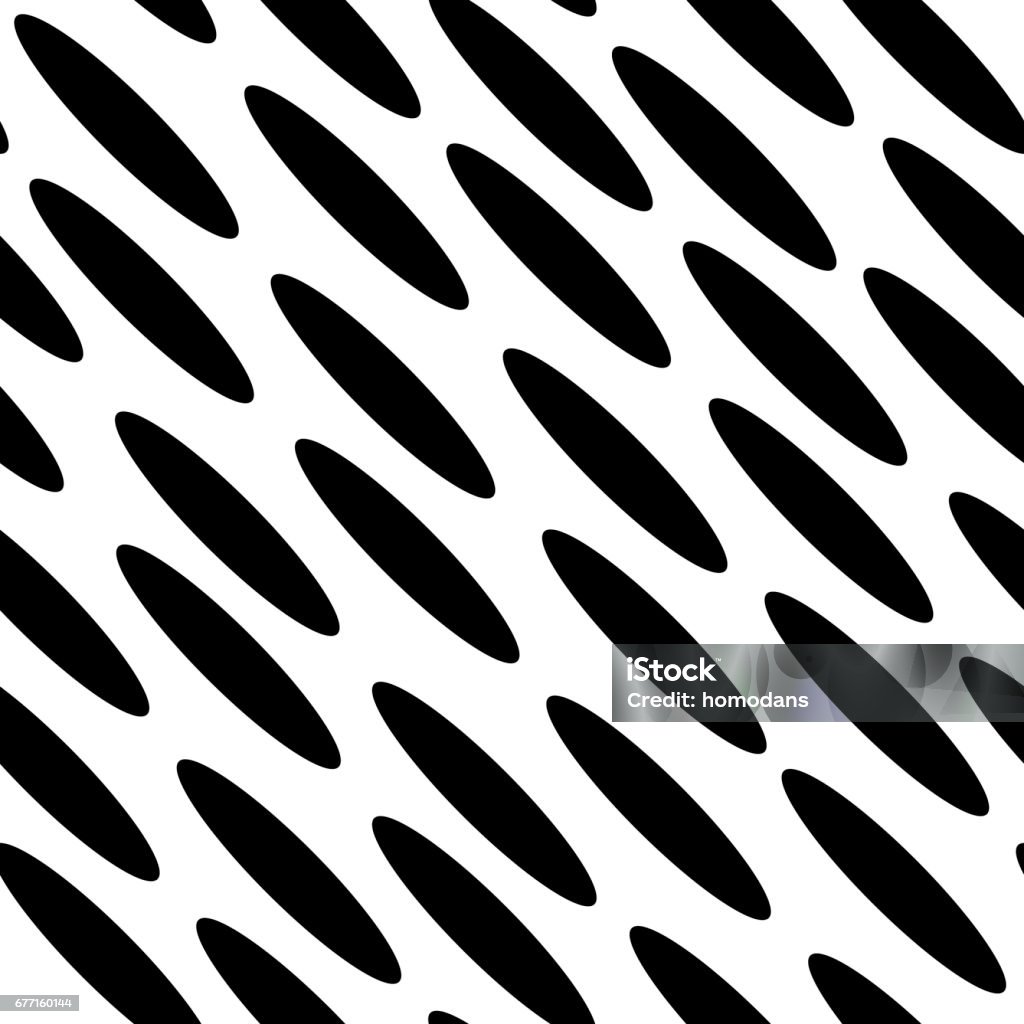 Diagonal Ellipses Diagonal Ellipse Seamless Pattern Vector Stock Illustration - Download ...