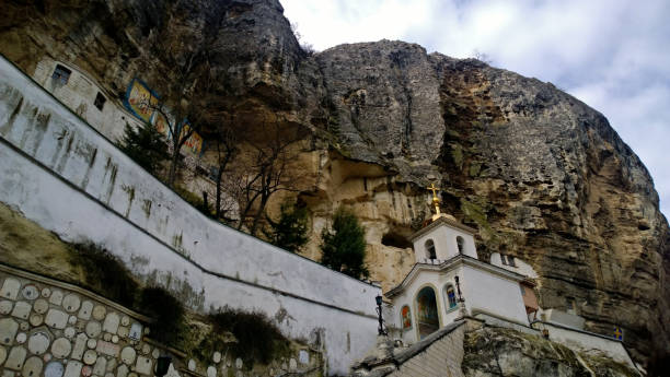 istock The famous Uspensky monastery in Bakhchisarai 677204848