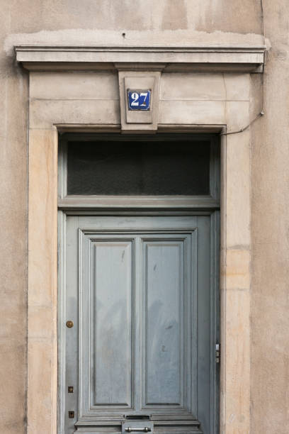 istock front doors in a historical city in central france 677254656