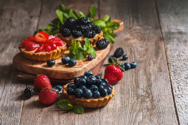 istock Fresh homemade berrie tarts 677255372