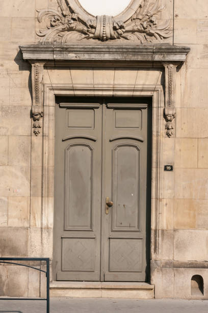 istock front doors in a historical city in central france 677255616