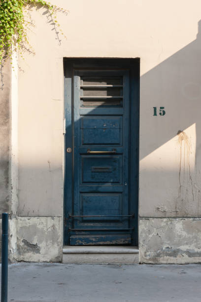 istock front doors in a historical city in central france 677255688