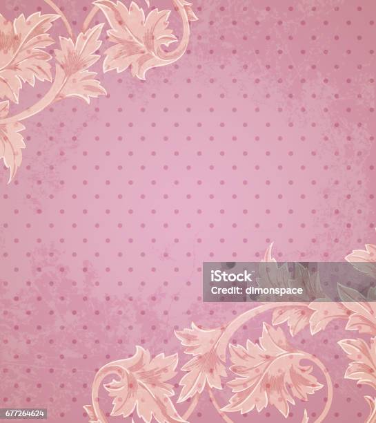 Retro Graphics Pink Pink Retro Background Stock Illustration - Download Image Now ...