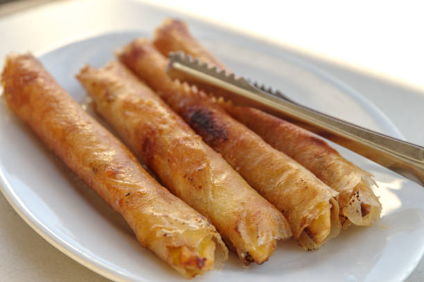 Fried banana - Filipino snack Turon