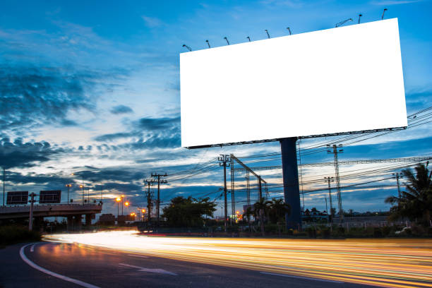 istock Blank billboard for outdoor advertising 677413480