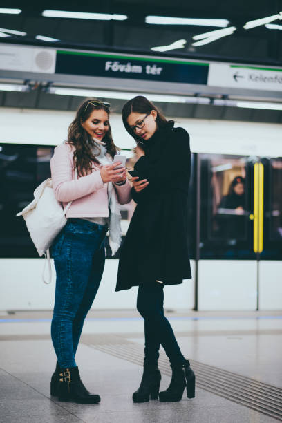 istock women waiting the metro in  Budapest 677531002